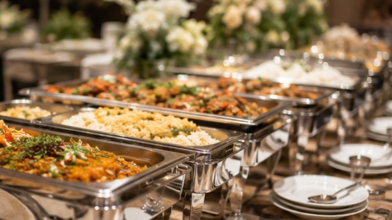 Corporate event catering service