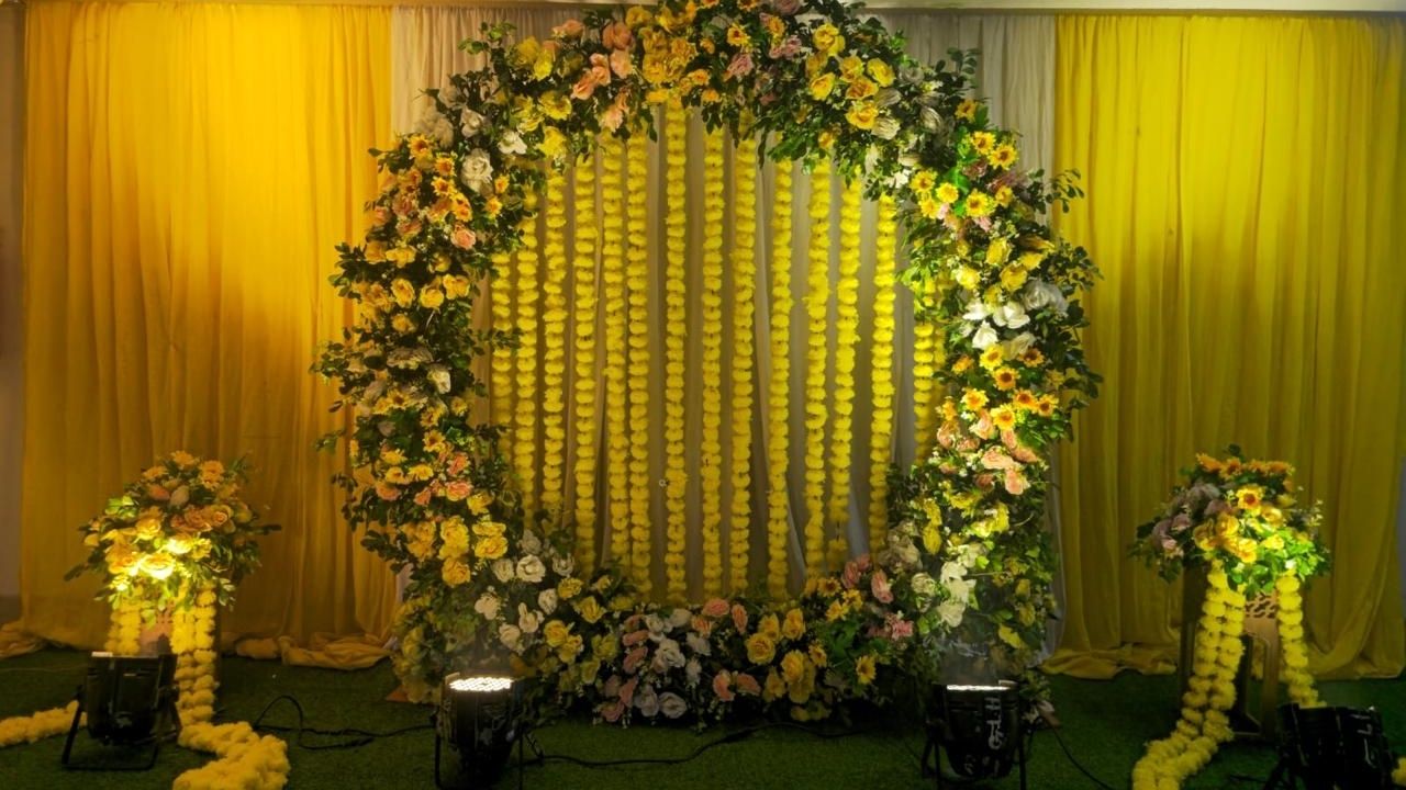 Holud celebration