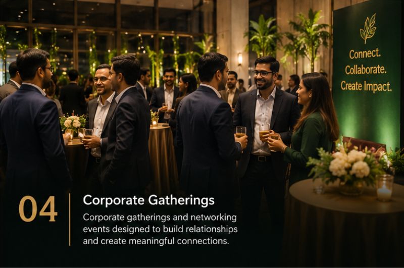 Corporate gathering concept